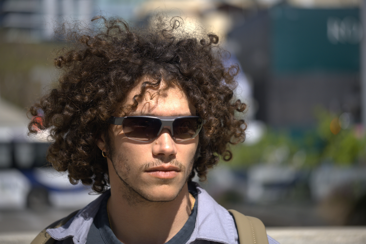 Image of man wearing Maverick Sport Glasses