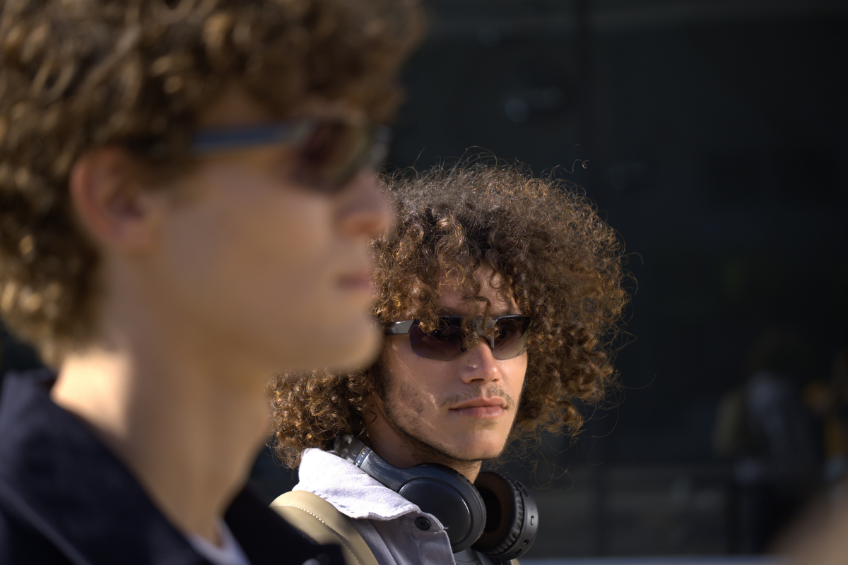 Image of man wearing Maverick Sport Glasses