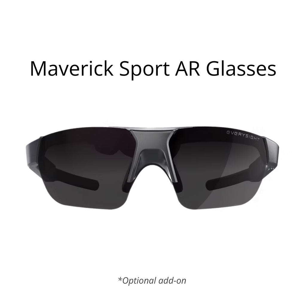Maverick Sport AR Glasses on a white background