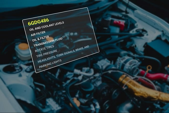 AR Overlay over an engine